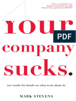 Stevens, Mark - Your Company Sucks - It's Time To Declare War On Yourself (2011, BenBella Books, Inc.) - Libgen - Li