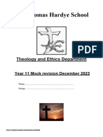 Year 11 Mock Revision Booklet Dec 2023