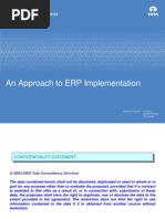 An Approach To ERP Implementation