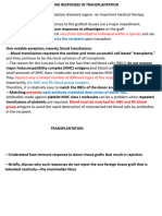 Immuno Transplantation