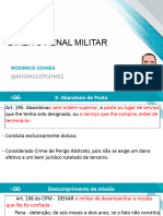 Direito Penal Militar: Rodrigo Gomes
