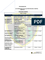 Programación Del Curso Taller (F)