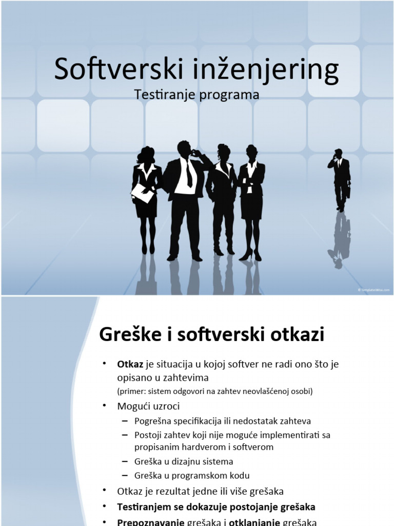 08 Testiranje Programa | PDF