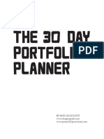 30 Day Portfolio Planner