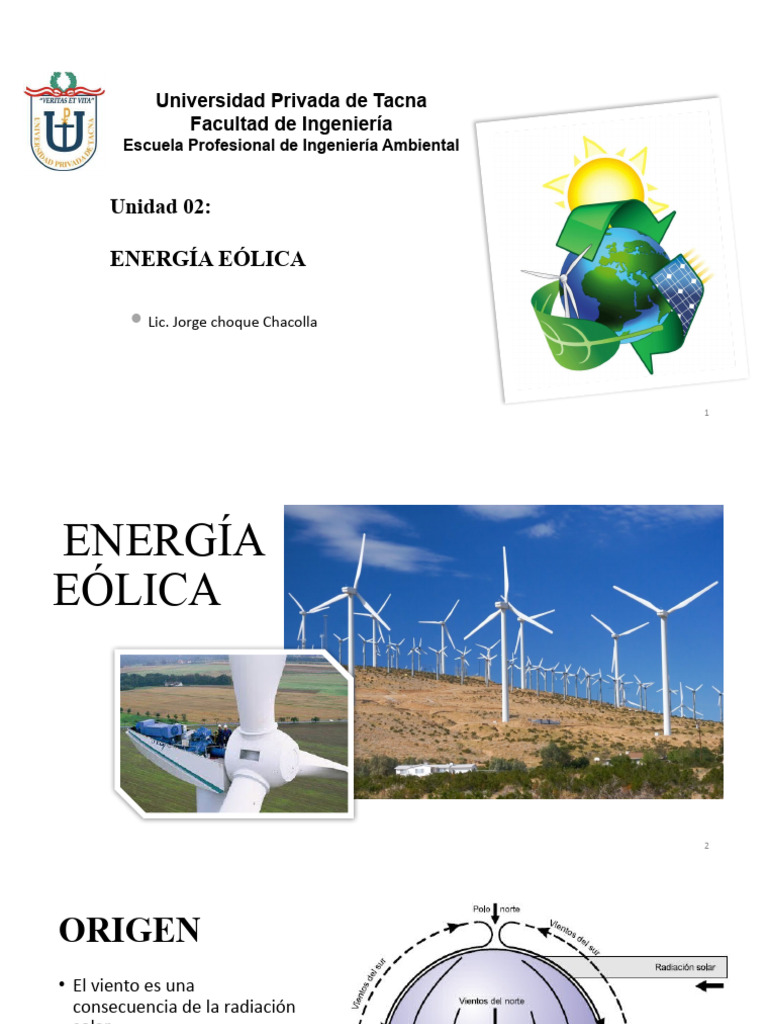 Ventajas y Aplicaciones de la Energía Eólica | PDF | Herida | Energía ...