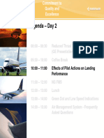 Effects of Pilot Actions On Landing Performance