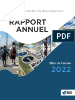 Rapport Annuel de La Banque Interamericaine de Developpement 2022 Bilan de Lannee