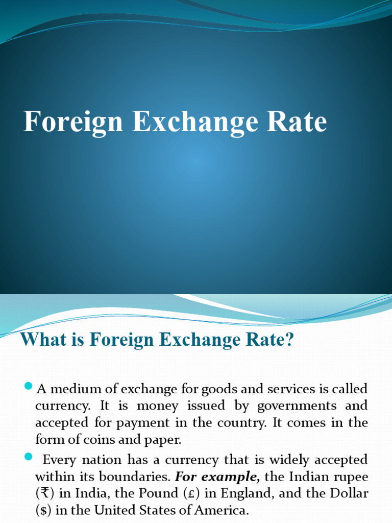 Currency as a Medium of Exchange | PDF | Exchange Rate | Hedge (Finance)