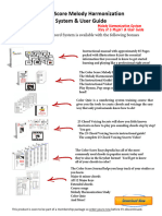 Melody Harmonization System User Guide Promotional 3