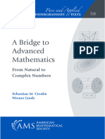 A Bridge To Advanced Mathematics: From Natural To Complex Numbers