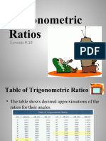 Geometry 9.10 Trigonometric Ratios2