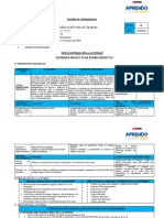 Sesión de Aprendizaje - Semana 08