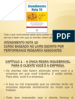 Aula Atendimento Nota 10