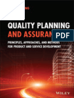 Quality Planning and Assurance - Principles, Approaches, and Methods For Product and Service Development-Wiley (2021) - Herman Tang