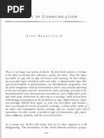 The Ecstasy of Communication - Jean Baudrillard - 1983 - Anna's Archive