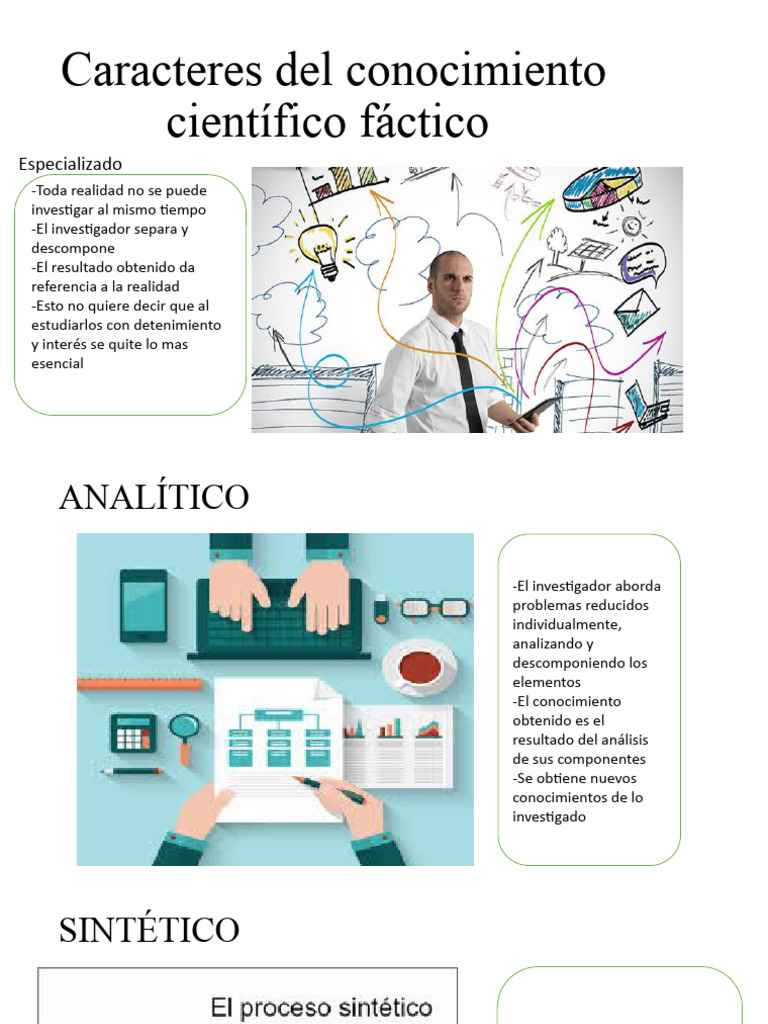 Caracteres Del Conocimiento Científico Fáctico | PDF