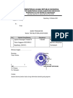Surat Pengantar Laporan Keiuangan Triwulan III 2023
