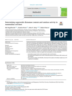 Determining Superoxide Dismutase Content and Catal