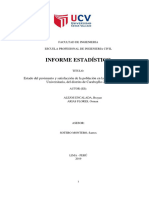 Estado Del Pavimento y La Satisfaccion de Los Pobladores en La Amplacion de La Av - Universitaria Del Distrito de Carabayllo-2019