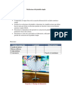 Oscilaciones Del Péndulo Simple