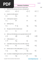 Gr7 Maths Ws Common Fractions