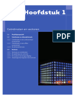 R - Hoofdstuk 1 - Coördinaten en Vectoren (Oplossingen Handboek Delta Nova)