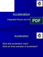 Unit 1 Part 5 Acceleration