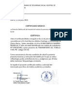 Certificado Médico Liliam Mayelly Fajardo Palma