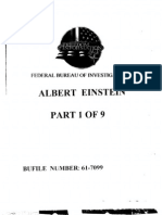 FBI File On Albert Einstein
