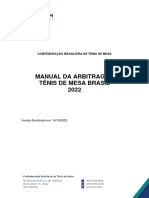 Manual Da Arbitragem Tênis de Mesa Brasil 2022