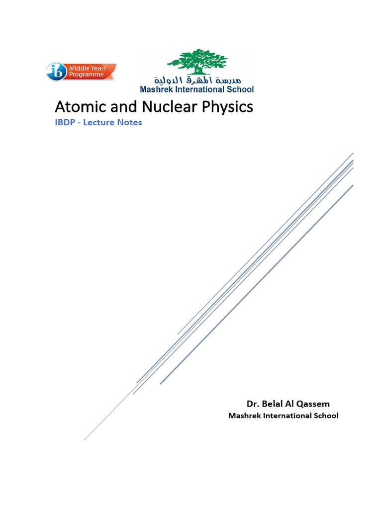 Modern Atomic And Nuclear Physics Pdf