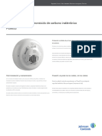 Ficha Tecnica Detector de Humo Inalam.