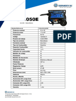 Generador Gasolinero HYG11050E - Lo Mas Parecido