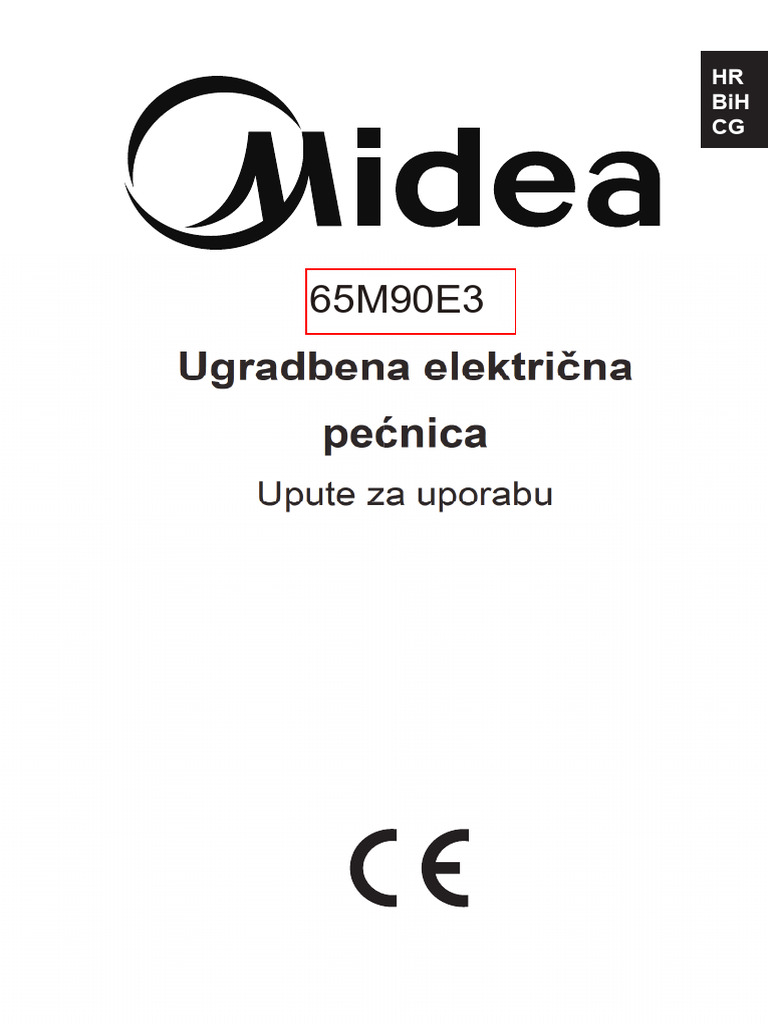 Midea Oven 65M90E3 Manual | PDF