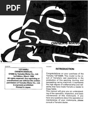 CHAI、レコード THUNDERACE Owners Manual 1996 | PDF