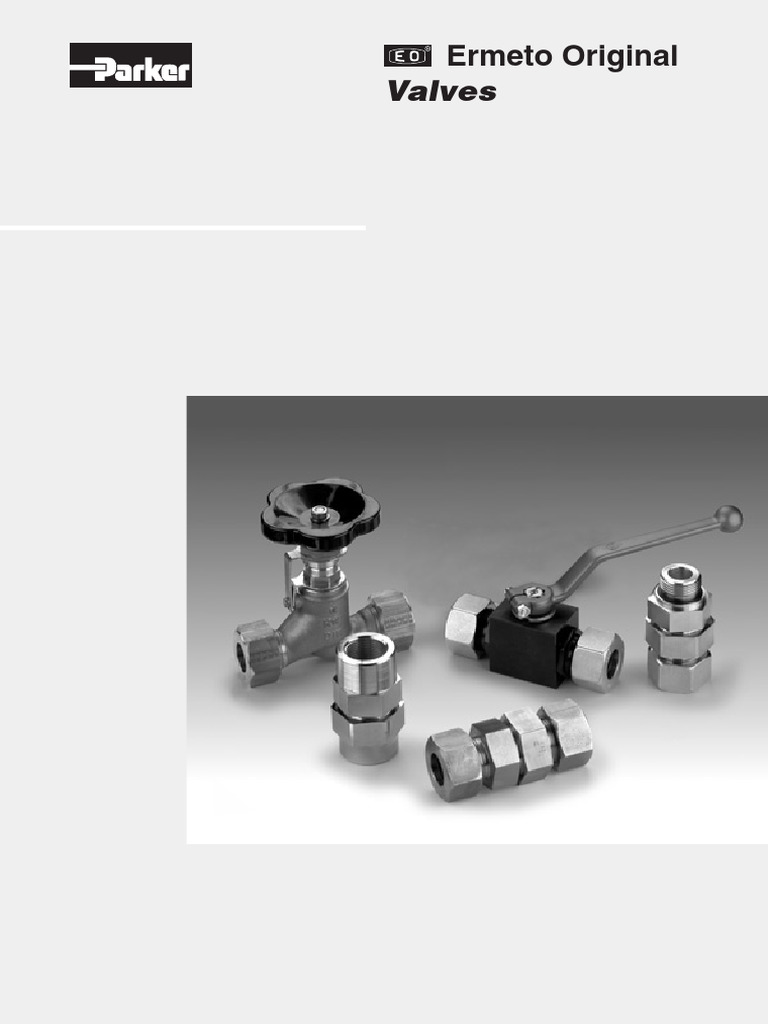 Ball Valves KH Parker | PDF | Valve | Pipe (Fluid Conveyance)