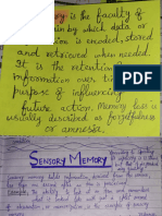 Psychology-Memory & Its Types