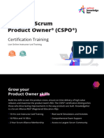 Certified Scrum Product Owner