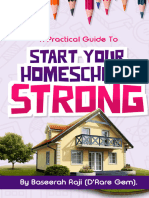A PG To Start Your Homeschool Strong