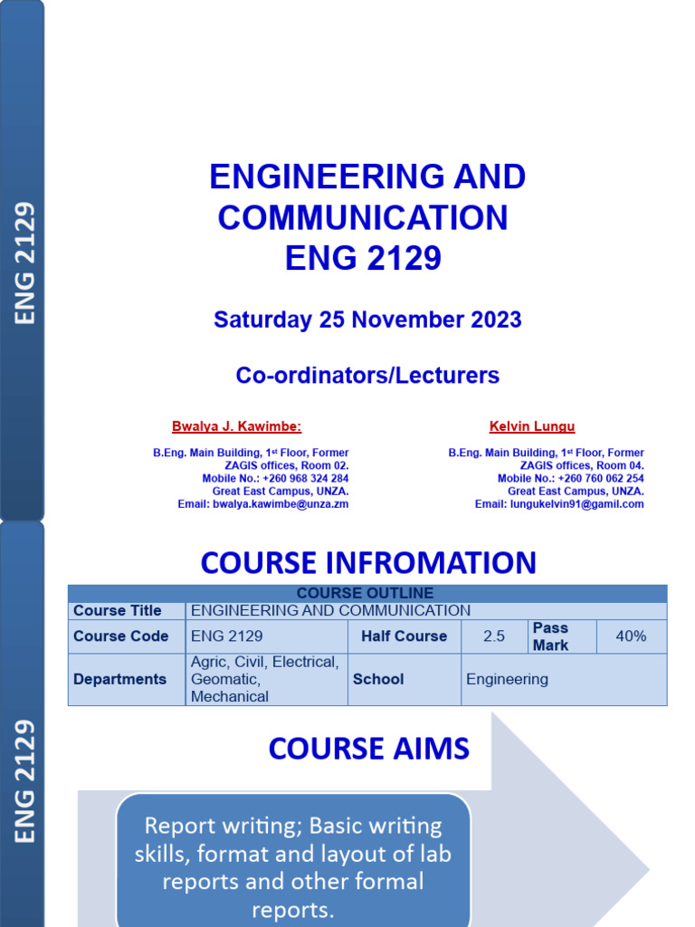 Course Information and Guidelines | PDF | Lecture | Educational Technology