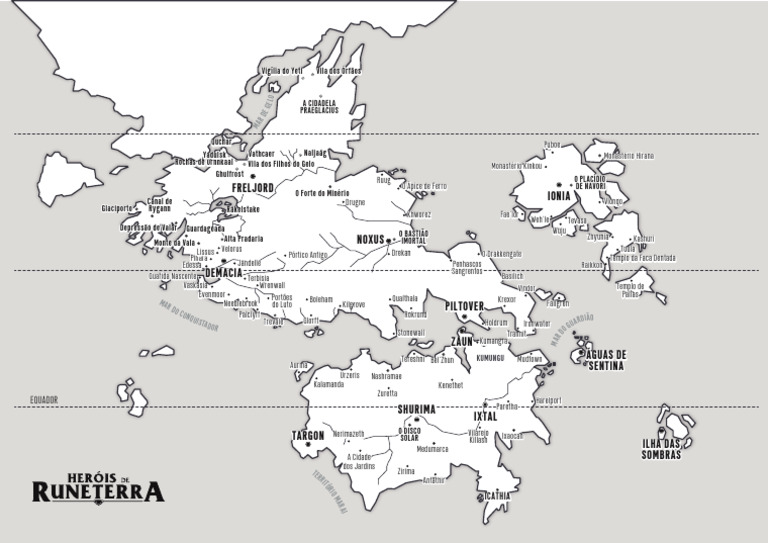Locais e Regiões de Runeterra | PDF