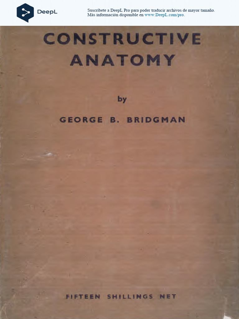 George Bridgman Constructive Anatomy Comprimido Es Pdf Mano Hombro