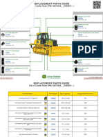 750J II Crawler Dozer PIN 1BZ750JA D000001 Replacement Parts Guide-1