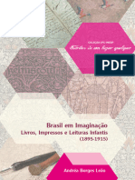 Brasil em Imaginação Livros, Impressos e Leituras Infantis 1895-1915