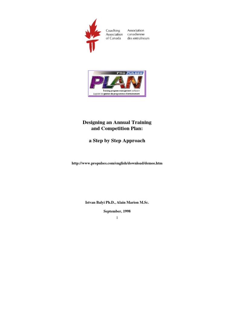 Designing An Annual Training | PDF