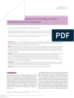 SSRI in Oncology