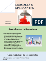 Aerosoles o Dispersantes