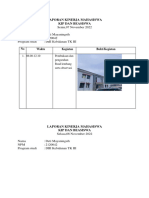 Laporan Kinerja Mahasiswa Rsud Lembangminggu Ke 1..