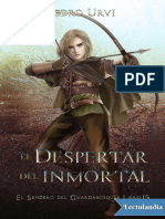 El Despertar Del Inmortal - Pedro Urvi