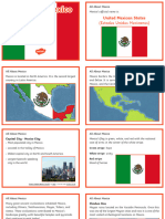 Us2 G 8 All About Mexico Fact Cards - Ver - 6
